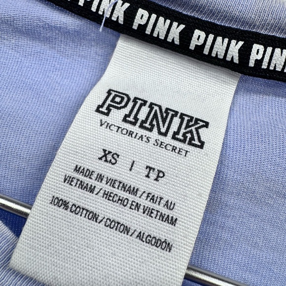 PINK Victoria's Secret Lavender Long Sleeve Top - Picture 3 of 4
